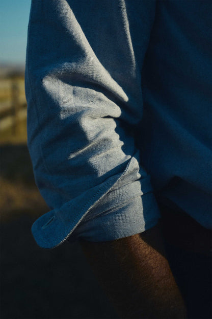 Bridges Oxford Workshirt in Navy