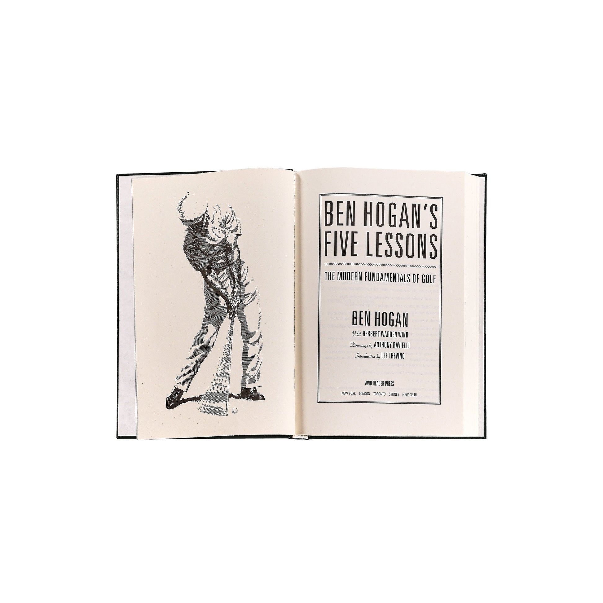 Ben Hogan's Five Lessons: The Modern Fundamentals of Golf Definitive Edition