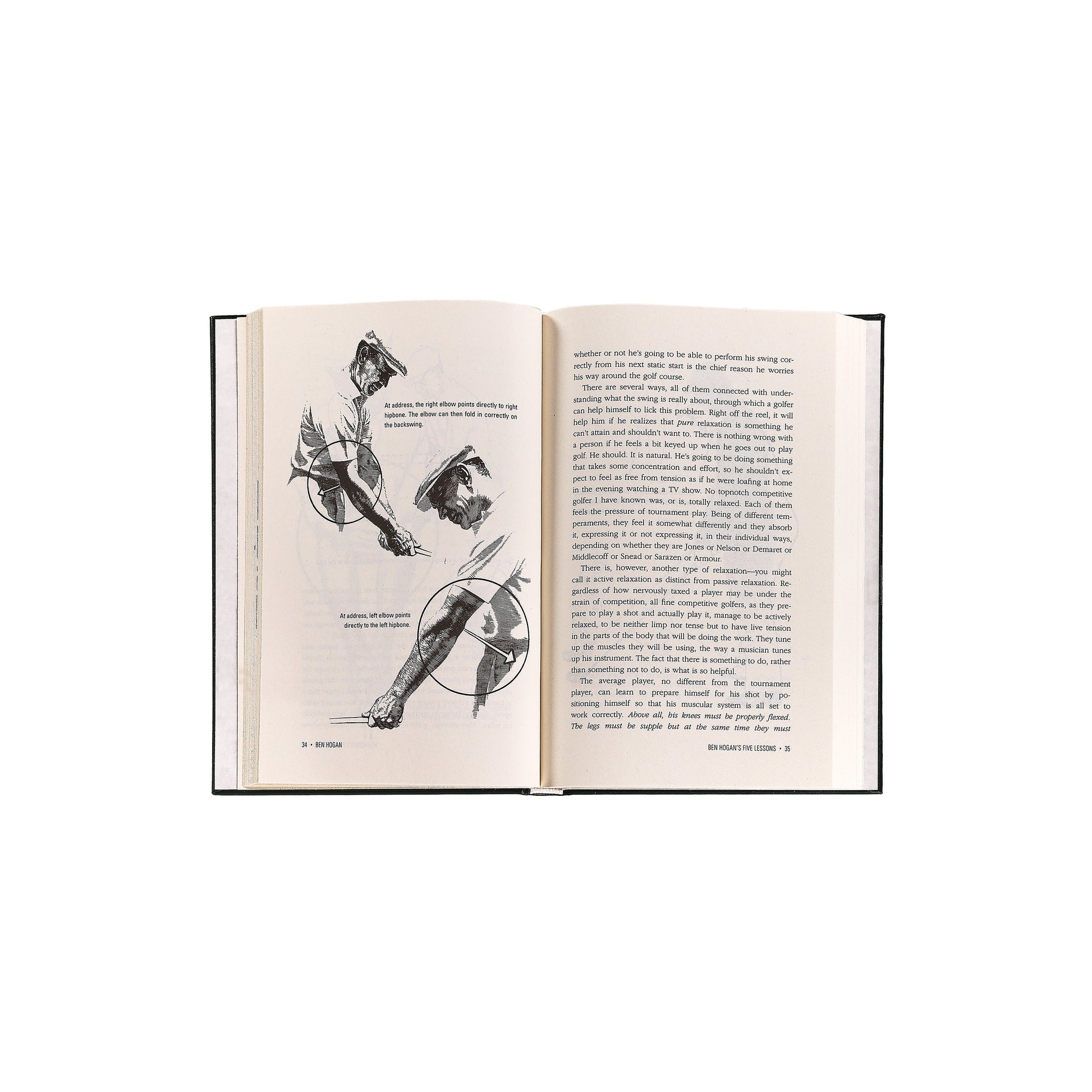 Ben Hogan's Five Lessons: The Modern Fundamentals of Golf Definitive Edition
