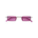 Akila B-side x The Beatles Sunglasses - Silver / Magenta