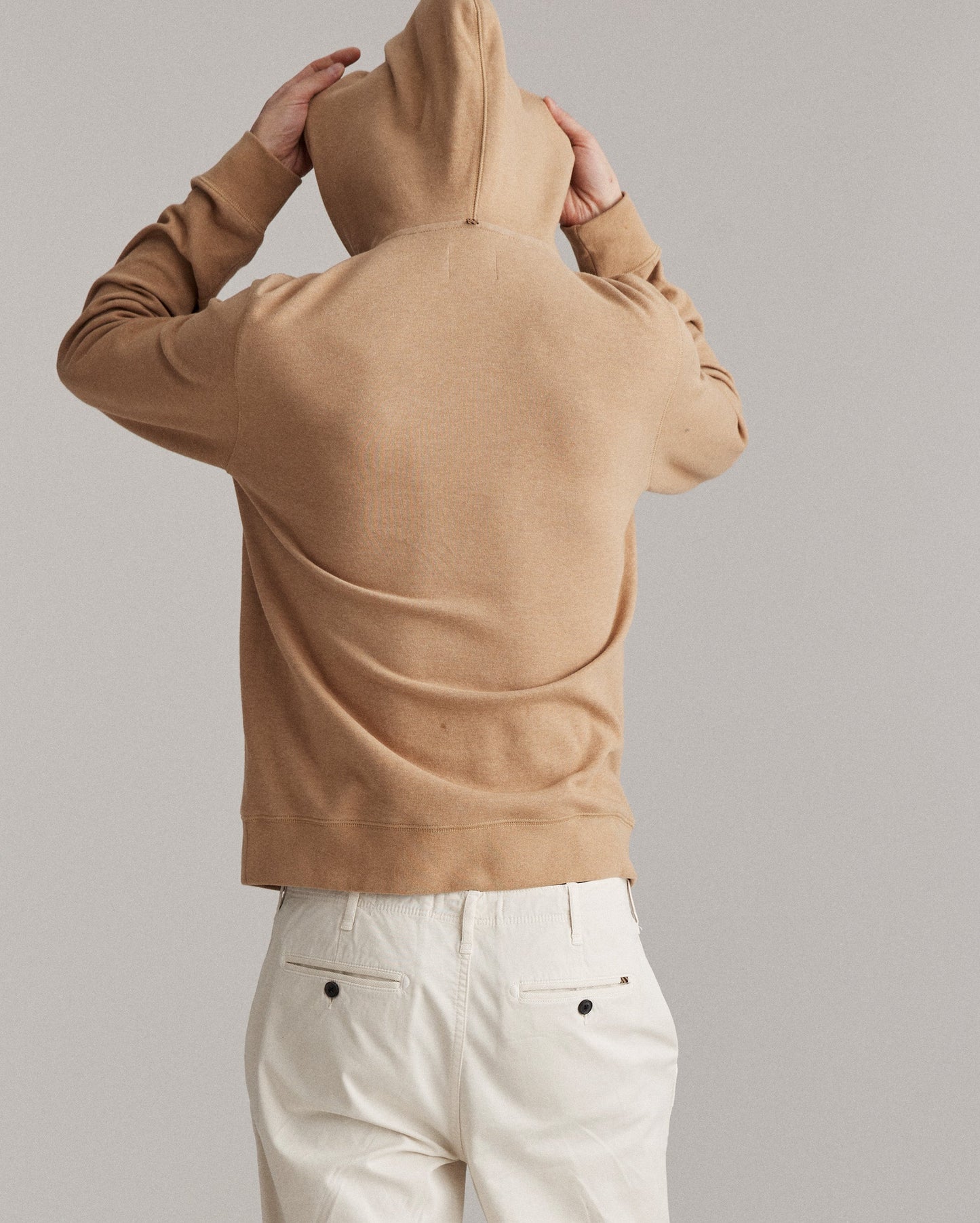 Billy Reid Rib Hoodie Pullover