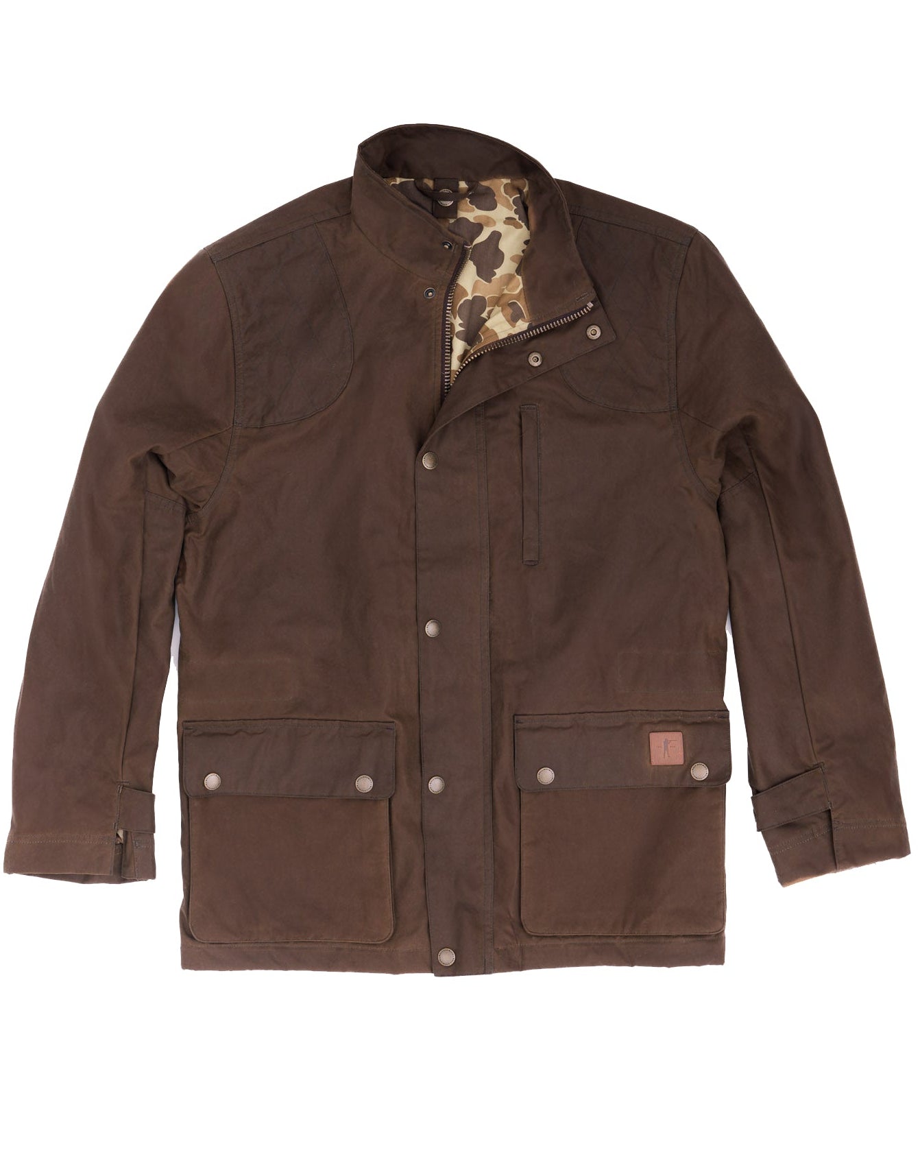 Waxed Field Jacket Oak