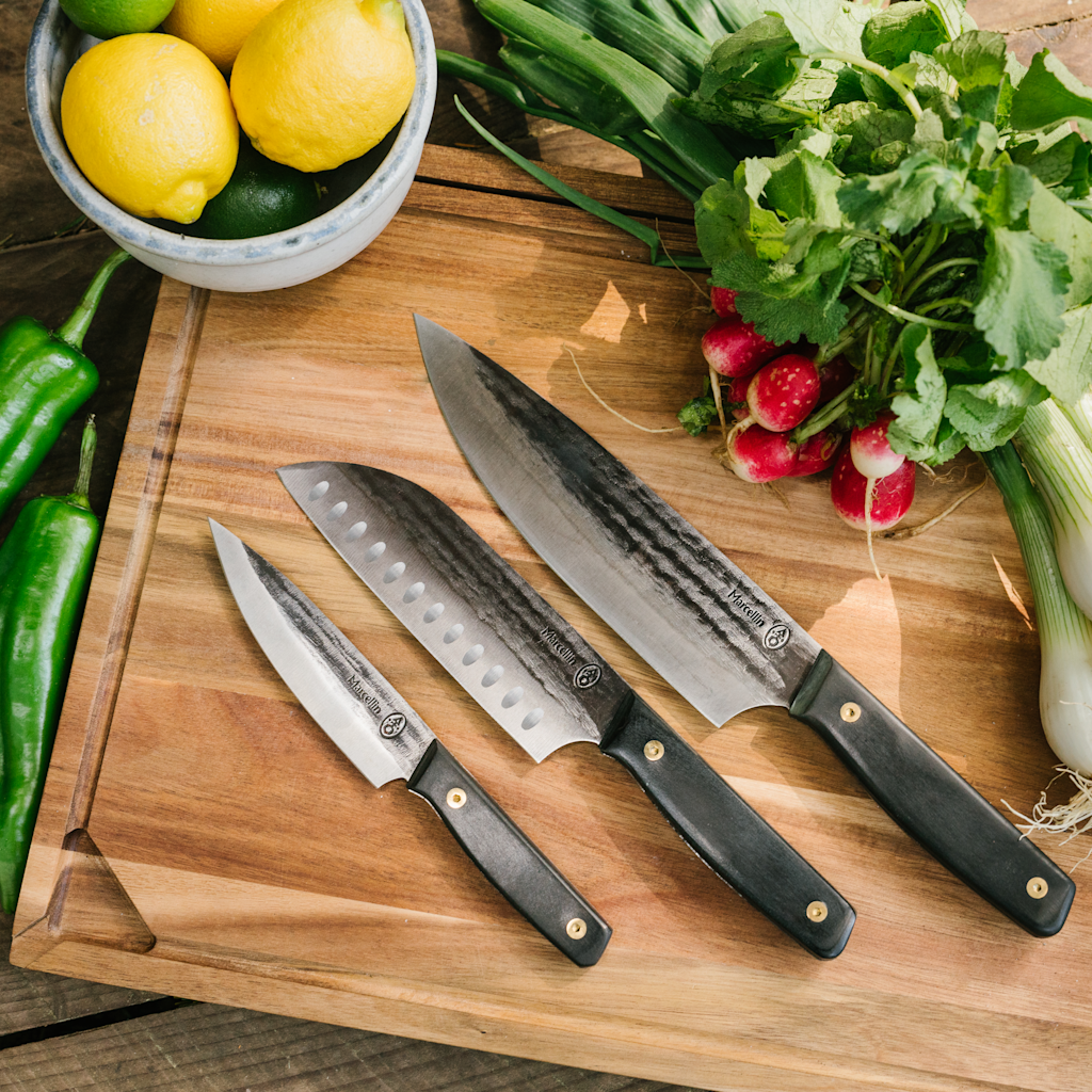 Marcellin Blacksmith Knife Trio