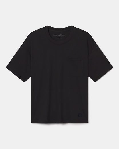 Aaron Levine Boxy Pocket T-Shirt BLACK