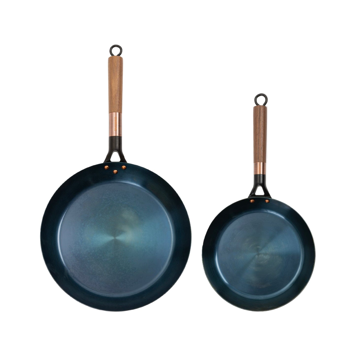 Barebones Blue Carbon Steel Skillet