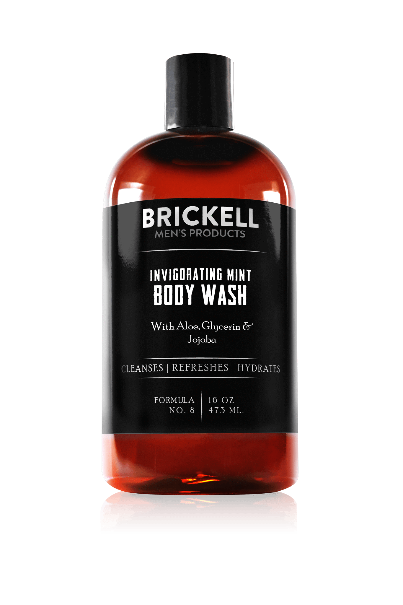 Brickell Invigorating Body Wash 16 oz Invigorating Mint