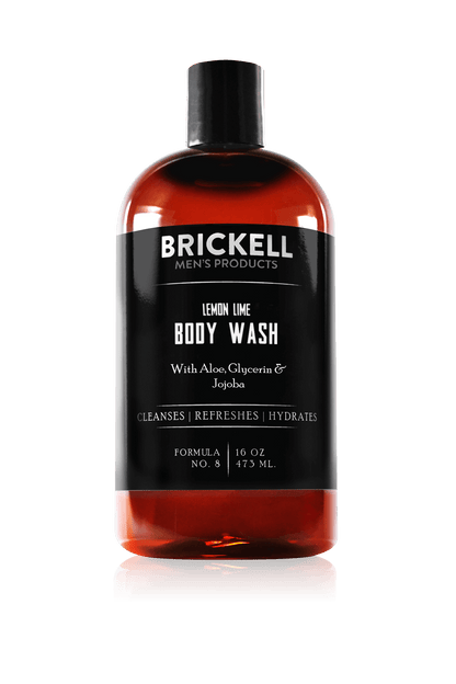 Brickell Invigorating Body Wash 16 oz Lemon Lime