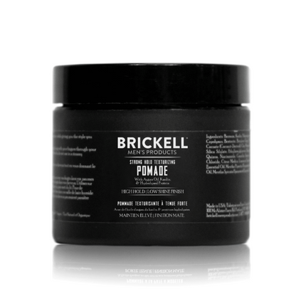 Brickell Strong Hold Texturizing Pomade