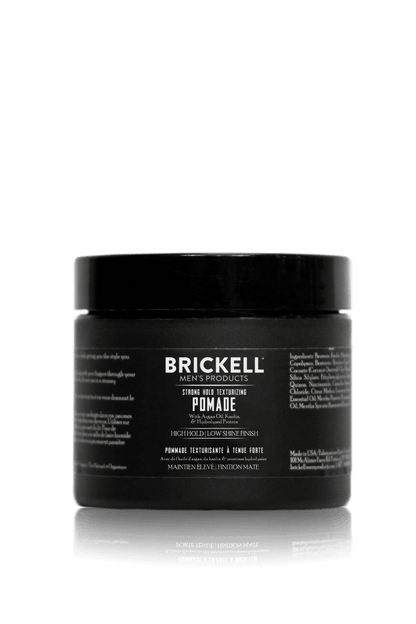 Brickell Strong Hold Texturizing Pomade 2 oz