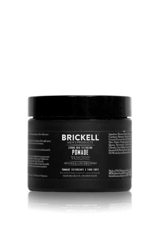 Brickell Strong Hold Texturizing Pomade 2 oz