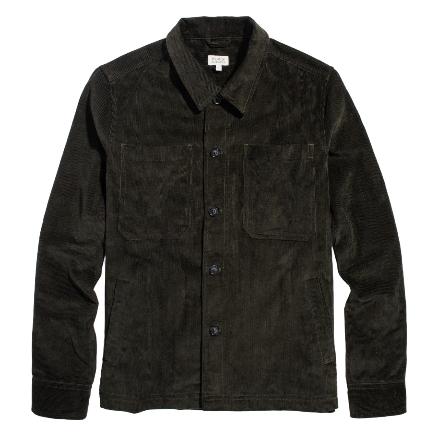 Bridge & Burn Banks Deep Pine Corduroy Shirt Jacket