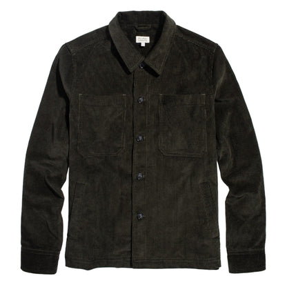 Bridge & Burn Banks Deep Pine Corduroy Shirt Jacket