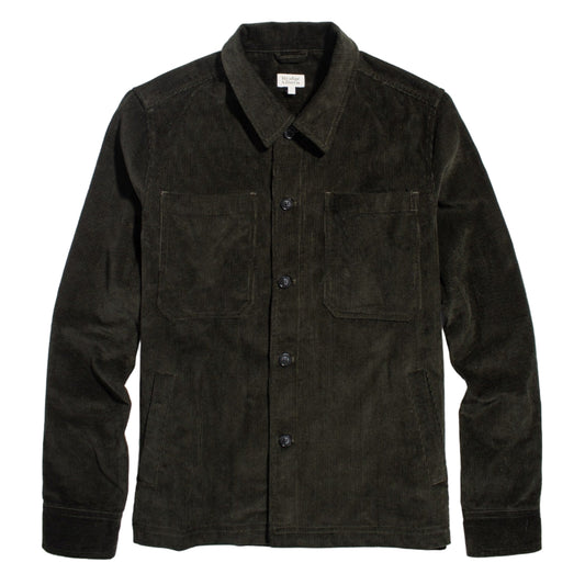 Bridge & Burn Banks Deep Pine Corduroy Shirt Jacket