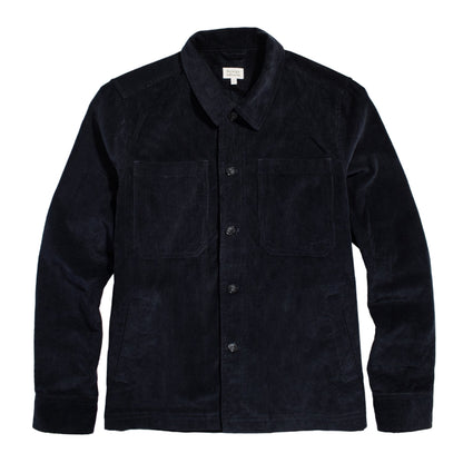 Bridge & Burn Banks Midnight Blue Corduroy Shirt Jacket