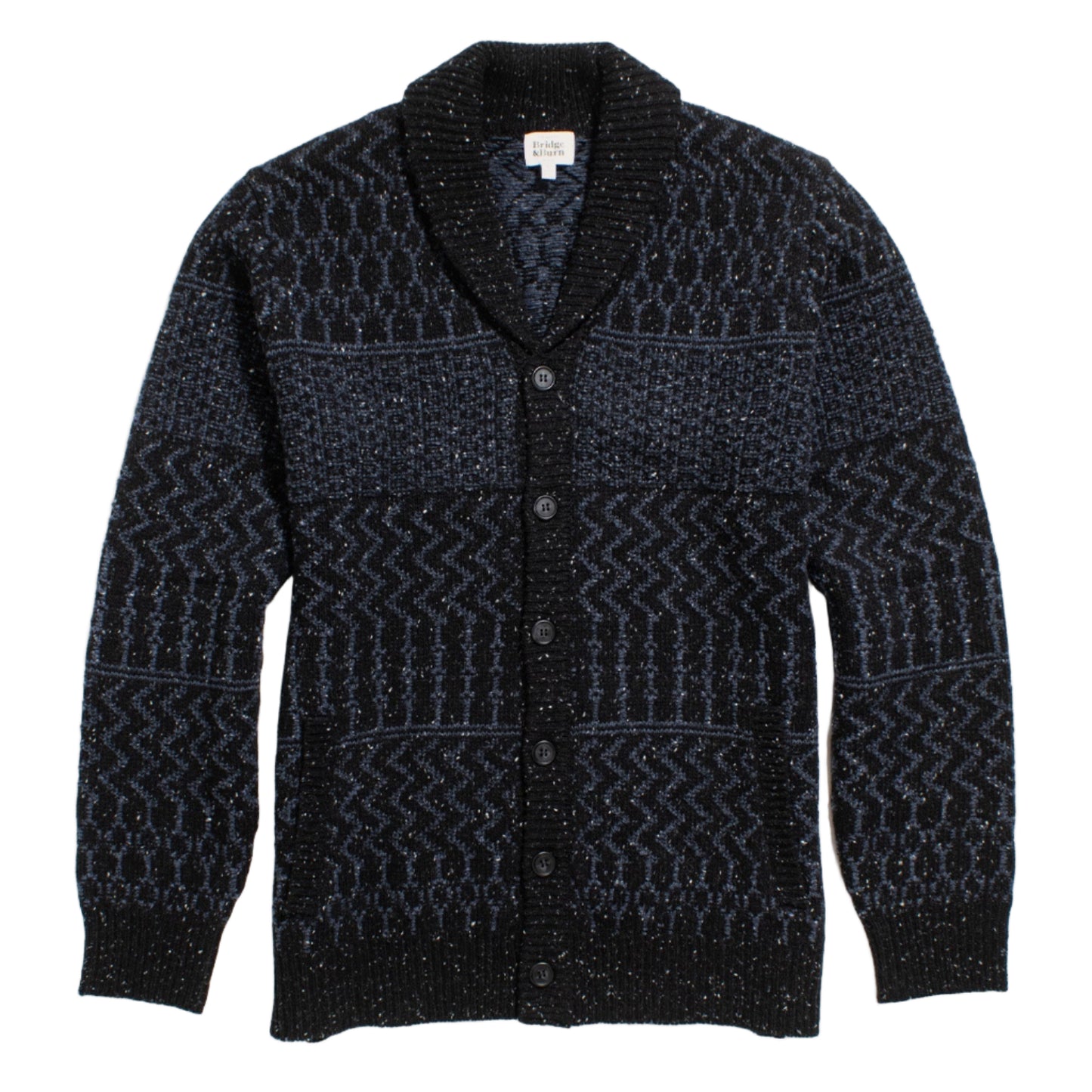 Bridge & Burn Midnight Tweed Anders Cardigan