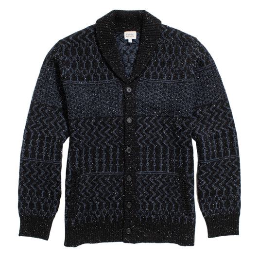 Bridge & Burn Midnight Tweed Anders Cardigan