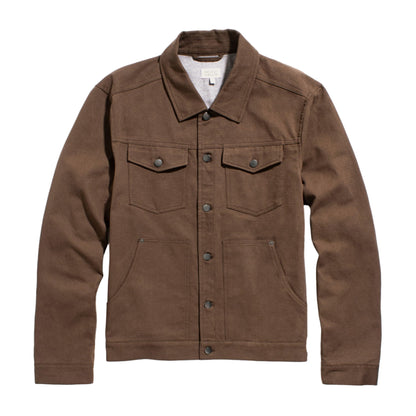 Bridge & Burn Burl Walnut Trucker Jacket
