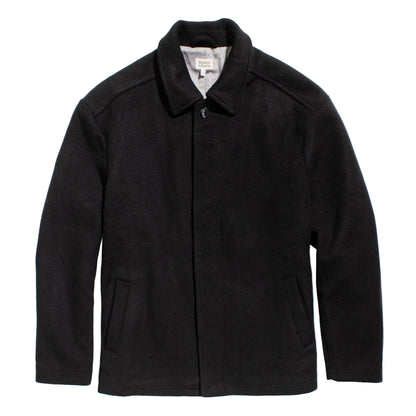 Bridge & Burn Black Clive Car Coat