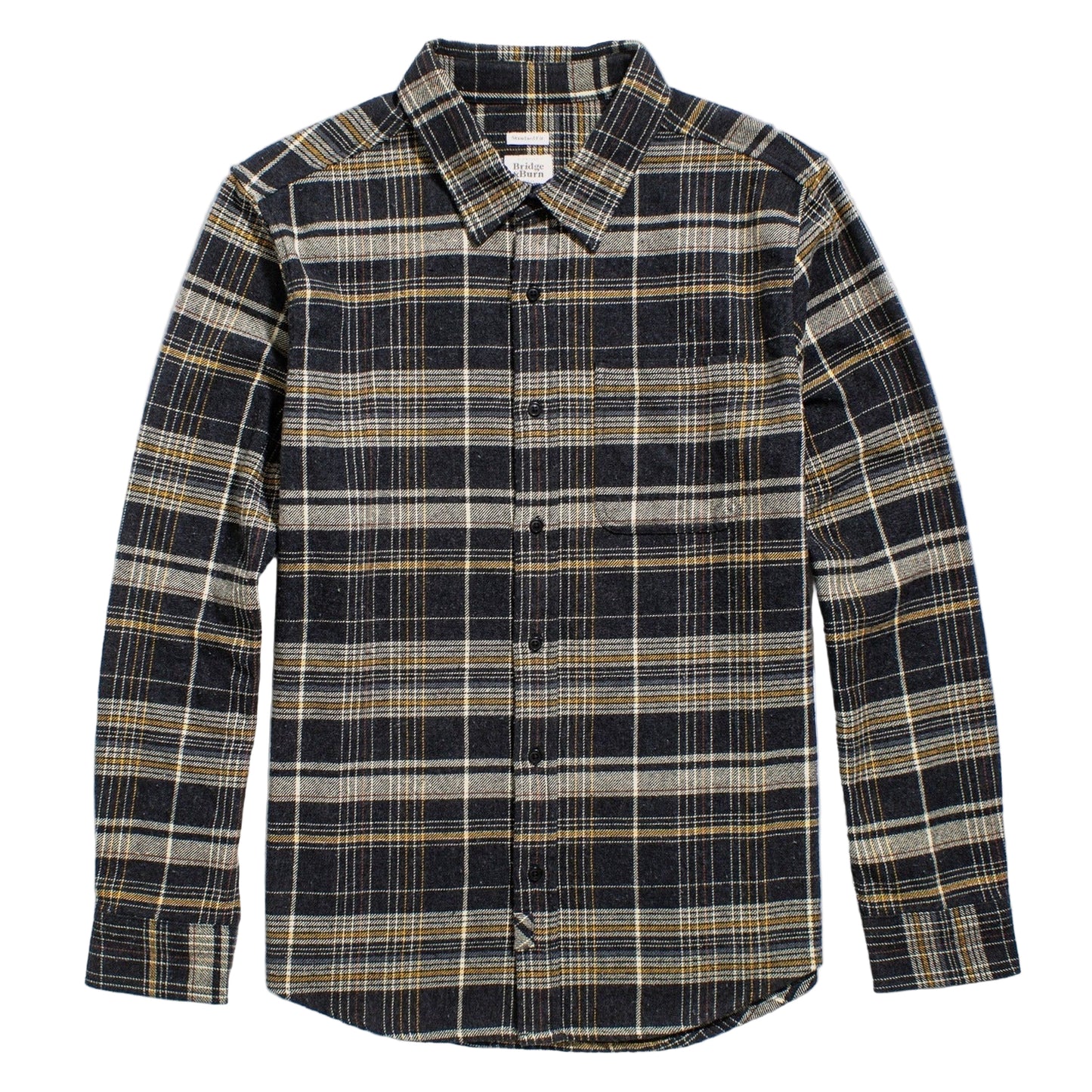 Bridge & Burn Volcanic Plaid Larson Shirt
