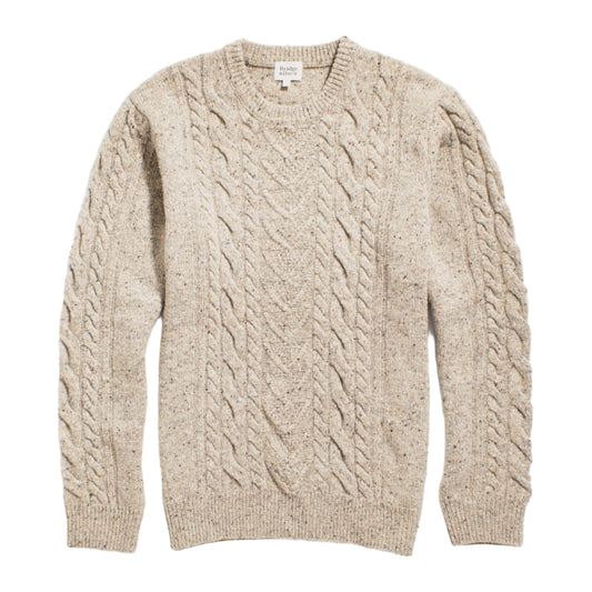 Bridge & Burn Flecked Oatmeal Ludlow Sweater