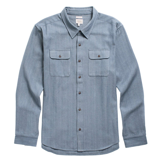 Bridge & Burn Denim Herringbone Bedford Shirt