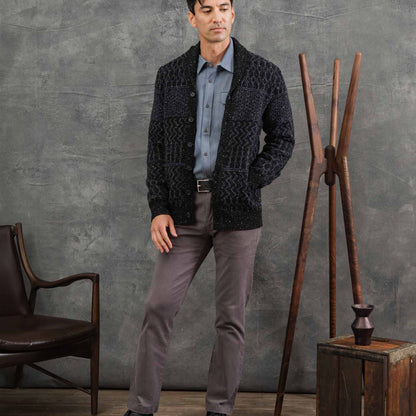 Bridge & Burn Midnight Tweed Anders Cardigan