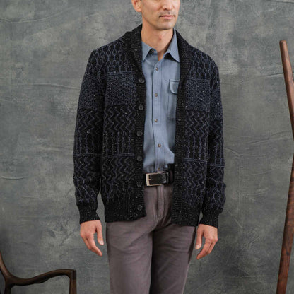 Bridge & Burn Midnight Tweed Anders Cardigan