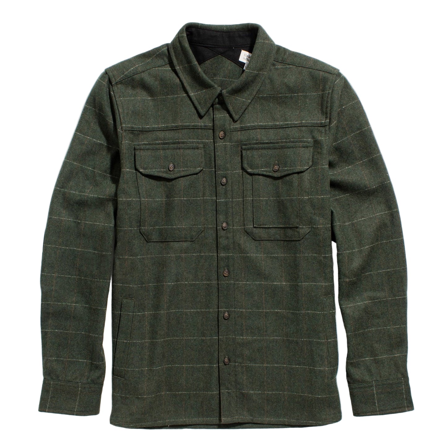 Bridge & Burn Cypress Windowpane Fielding Shirt Jacket