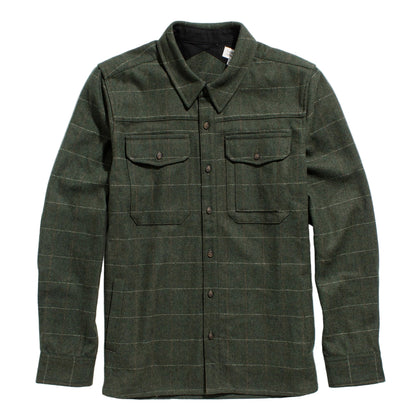 Bridge & Burn Cypress Windowpane Fielding Shirt Jacket