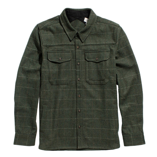 Bridge & Burn Cypress Windowpane Fielding Shirt Jacket