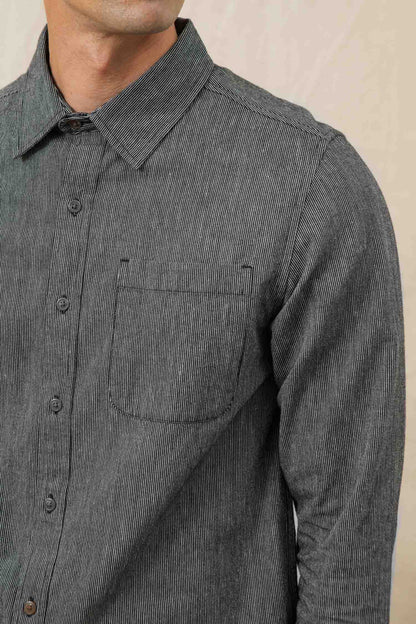 Bridge & Burn Jude Shirt / Onyx Stripe