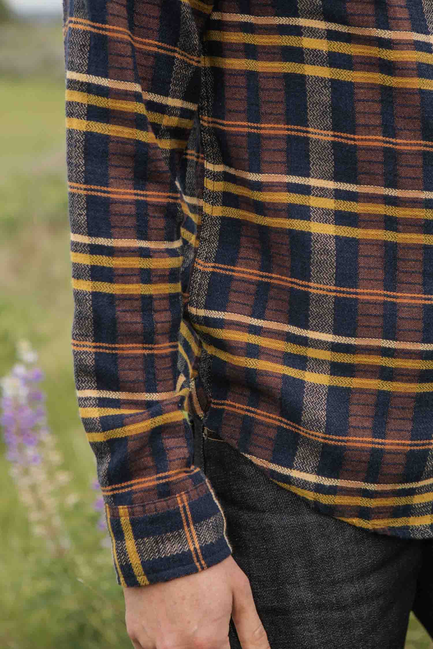 Bridge & Burn Desert Dawn Plaid Larson Shirt