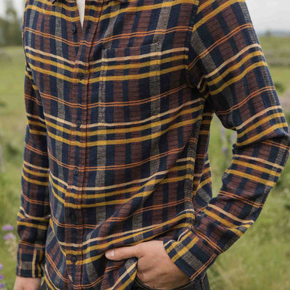 Bridge & Burn Desert Dawn Plaid Larson Shirt