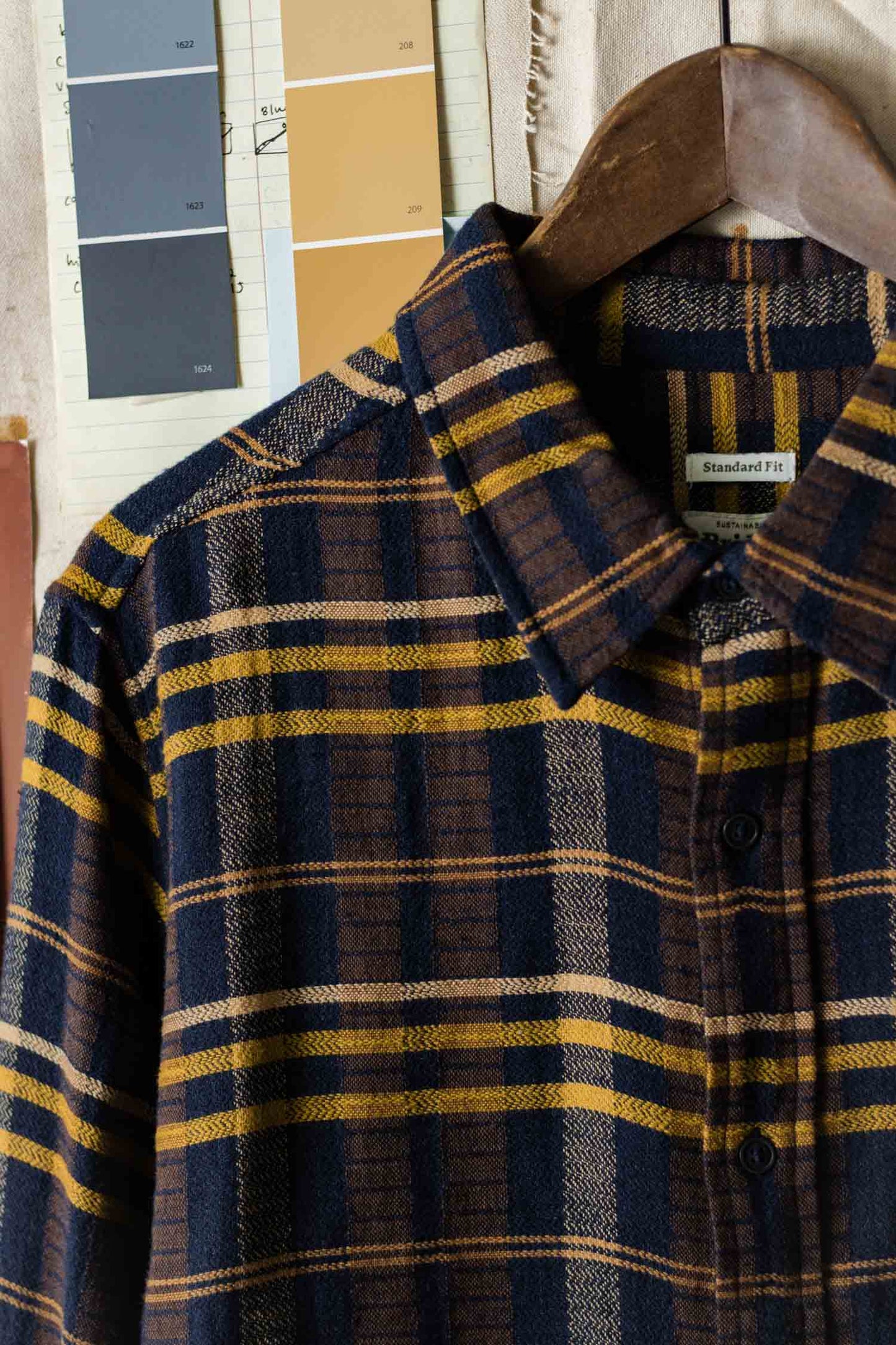 Bridge & Burn Desert Dawn Plaid Larson Shirt