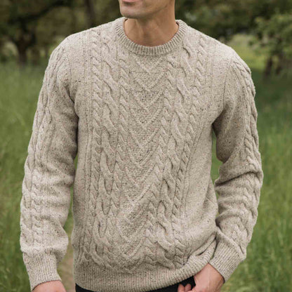 Bridge & Burn Flecked Oatmeal Ludlow Sweater