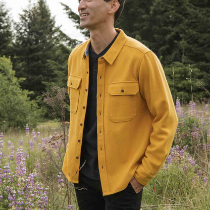 Bridge & Burn Antique Gold Pointer Overshirt