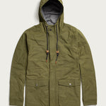 Bridge & Burn Olive Waxed Canvas Marshall Jacket - Olive Waxed Canvas