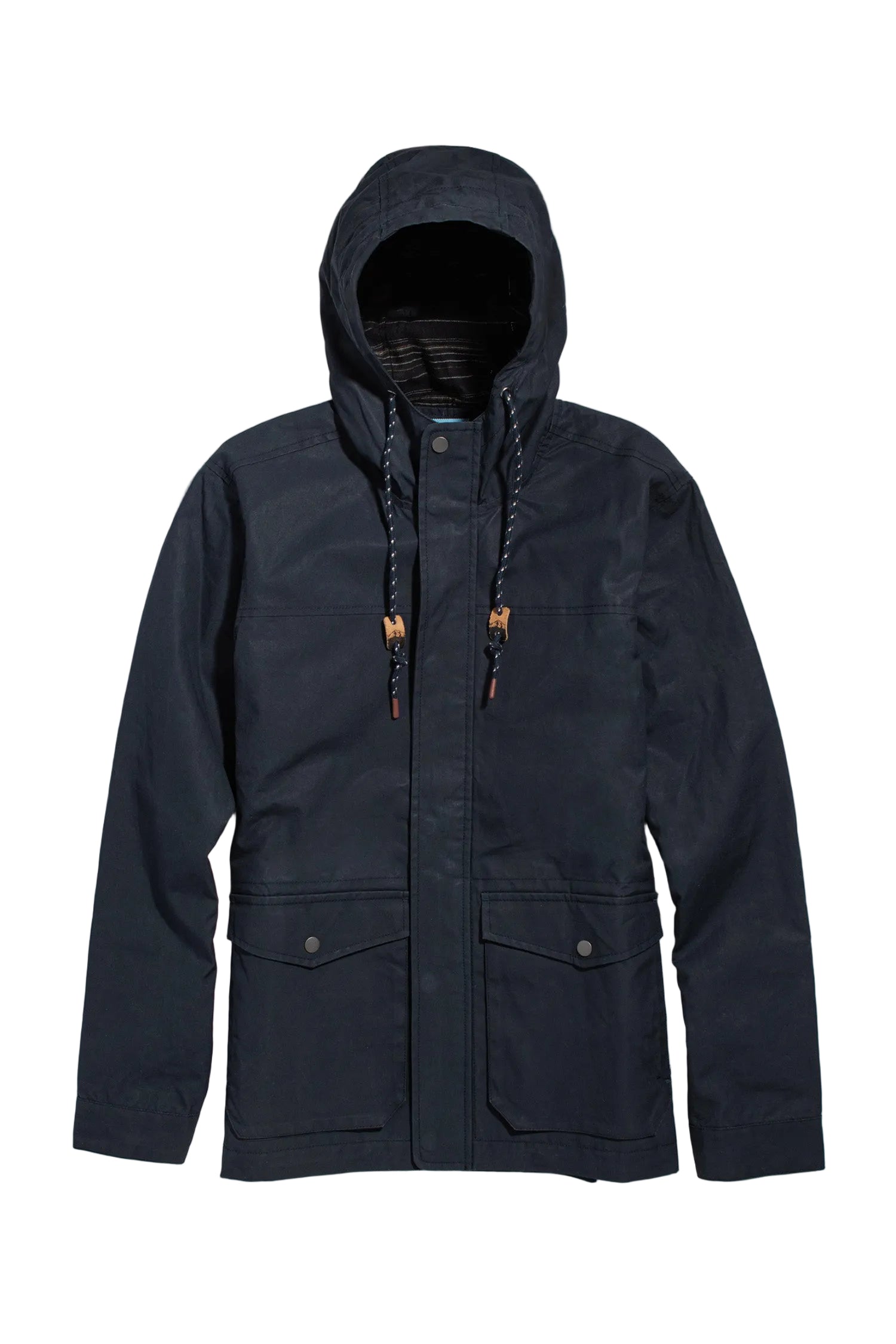 Bridge & Burn Navy Marshall Jacket Waxed Canvas Navy Waxed Canvas