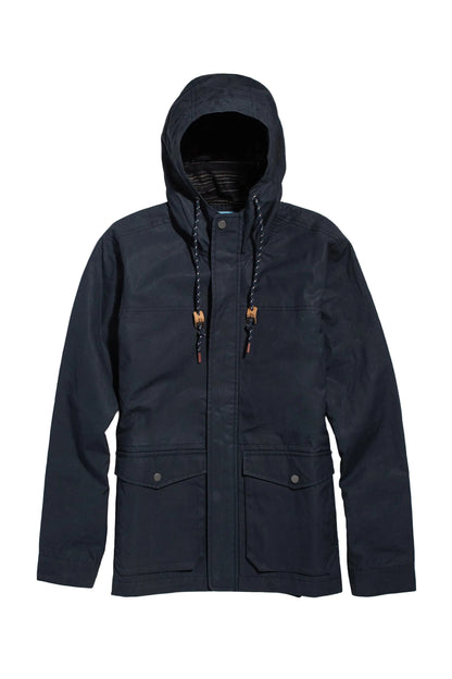 Bridge & Burn Navy Marshall Jacket Waxed Canvas Navy Waxed Canvas