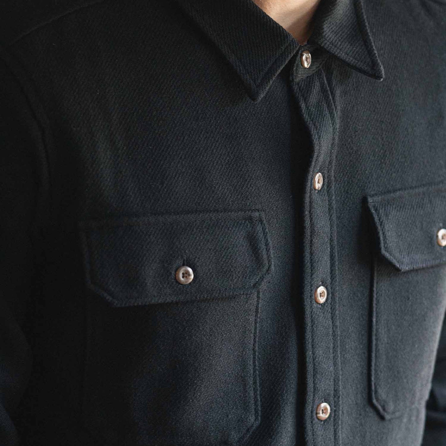Bridge & Burn Pointer Overshirt / Ink Stone