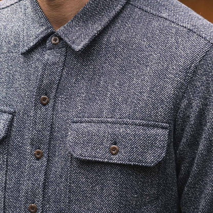 Bridge & Burn Pointer Overshirt / Ocean Marl