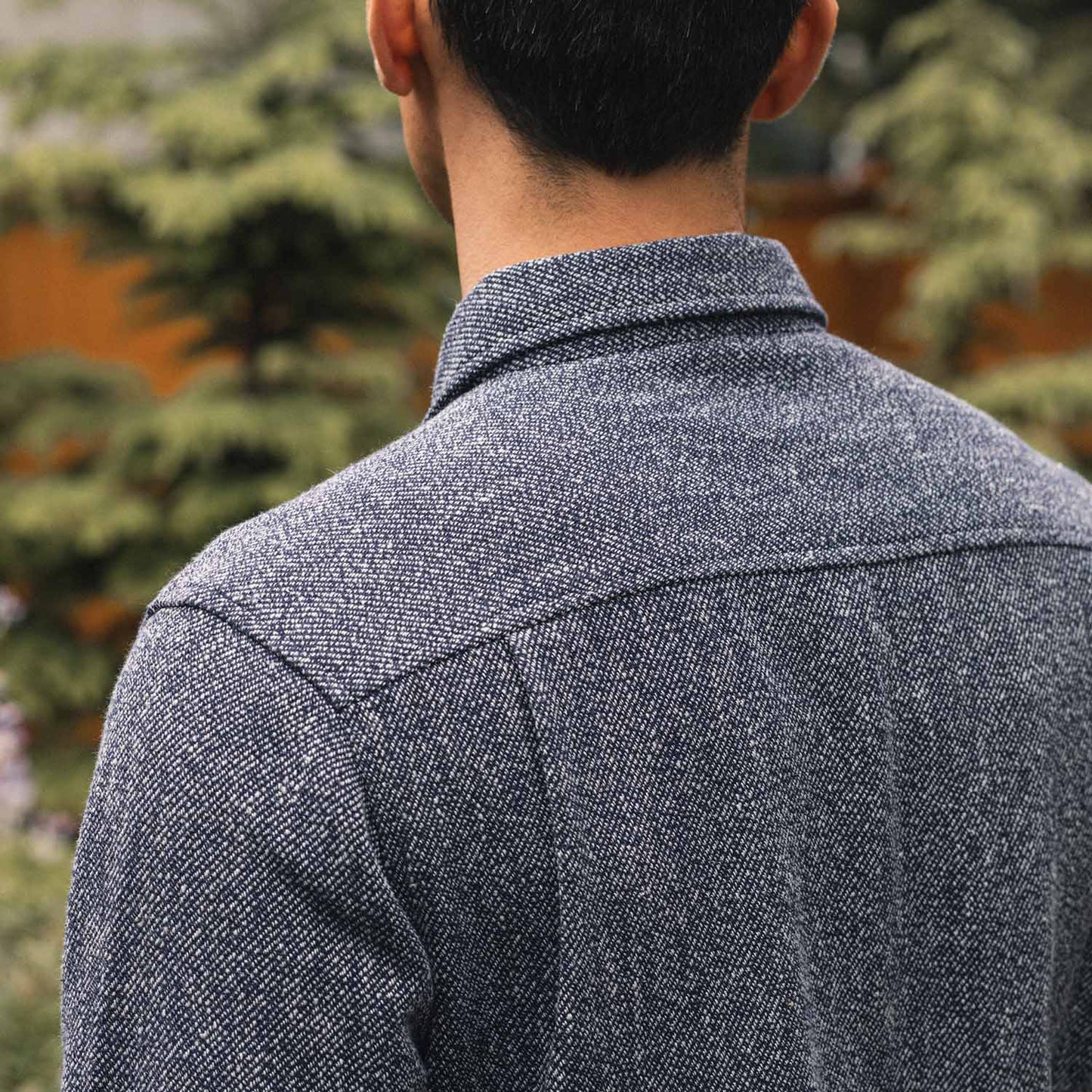 Bridge & Burn Pointer Overshirt / Ocean Marl