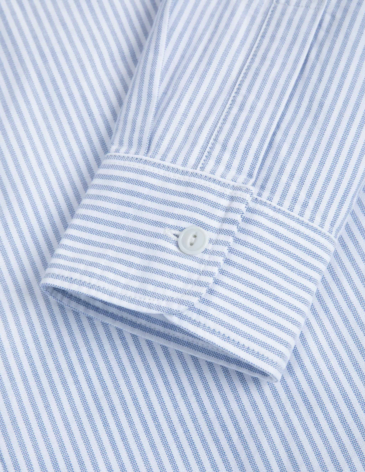 Bridges Oxford Workshirt in Classic Blue Stripe