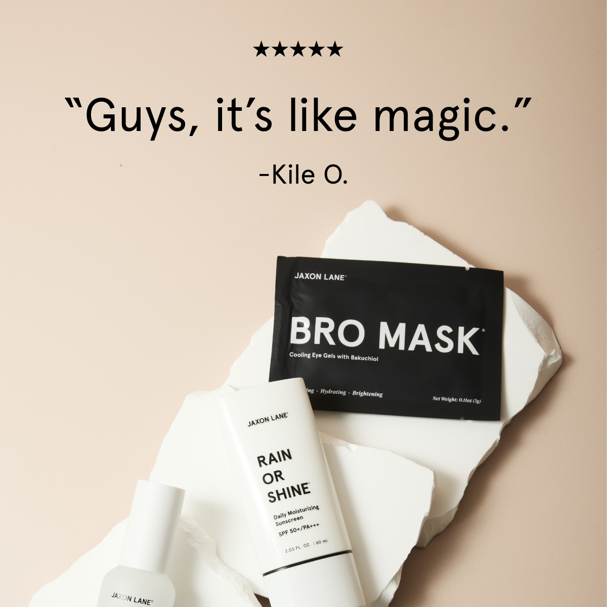 Jaxon Lane Bro Mask Eye Gels