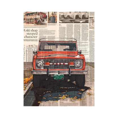 Bronco No.1 — 18x24 Fine Art Print 18" x 24"