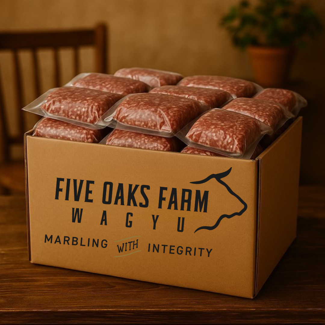 Five Oaks Farms 10lb Wagyu Ground Beef Bundle