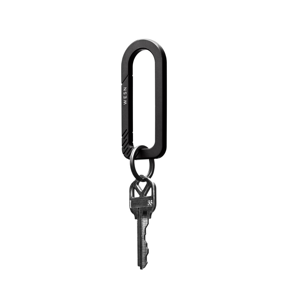 WESN The CB Titanium Carabiner Blacked Out Titanium
