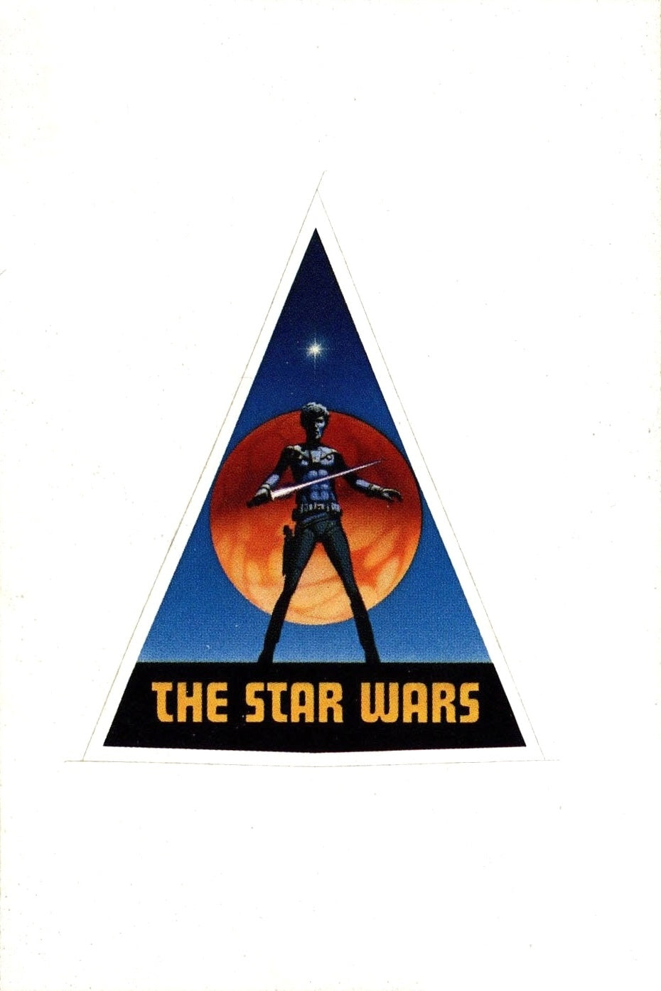 The Star Wars Pre-Production Sticker from Anthony Daniels' Collection (Small Size)
