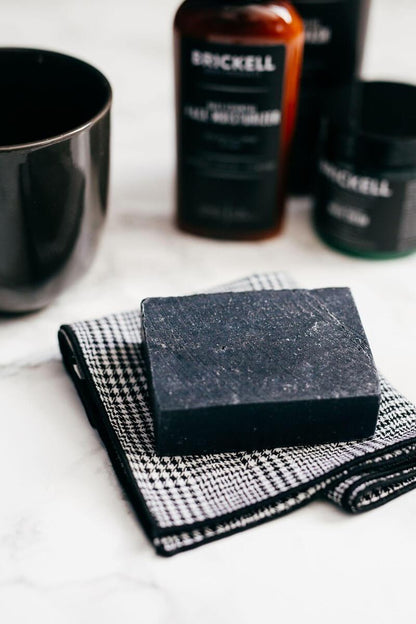 Brickell Purifying Charcoal Soap Bar