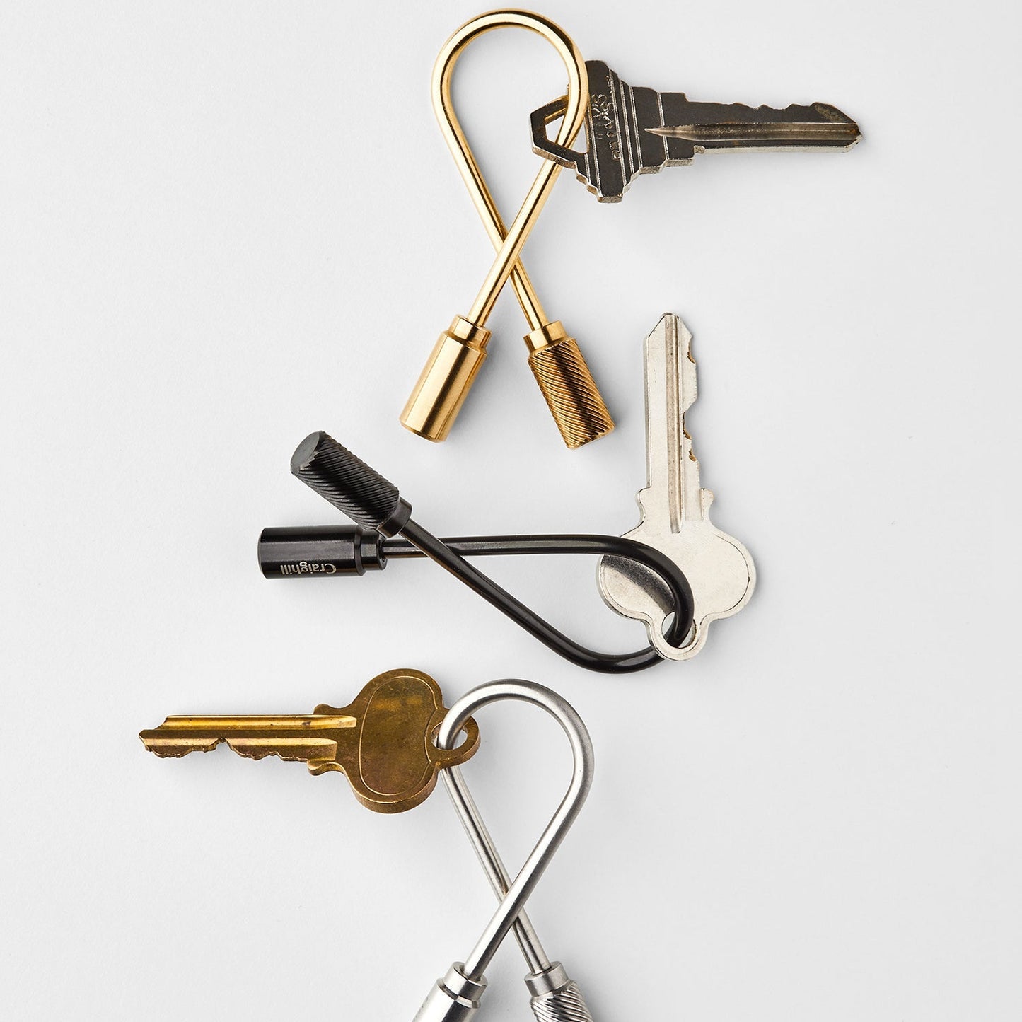 Craighill Closed Helix Keyring